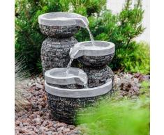 Gartenbrunnen Springbrunnen Kaskaden Zierbrunnen Deko Zimmerbrunnen 230V 101453