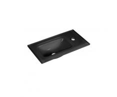 Waschbecken 45 cm aus Glas, Anthrazit-'82407' - Fackelmann