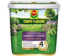 COMPO FLORANID Rasendünger gegen Unkraut+Moos 4in1 9 kg