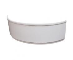 'aquaSu® Schürze zur Acryl-Eckbadewanne Cejlon 150 x 100 cm | Linke Ausführung | Weiß | Bad |