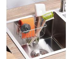 NORCKS Spülbecken Organizer für die Küche Caddy Ordnungshelfer Küchenutensilienhalter Schwammhalter