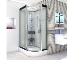 AcquaVapore DTP8060-7012R Dusche Dampfdusche Duschtempel Duschkabine 80x120 11352 --> JA mit 2K