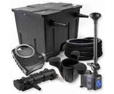 SunSun 1-Kammer Set 12000l 18W UVC Teich Klärer NEO8000 70W Pumpe Schlauch Springbrunnen Skimmer