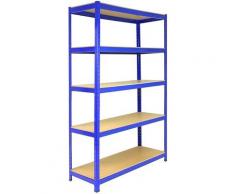 Monster Racking T-Rax Lagerregal 120cm x 45cm x 180cm Blau