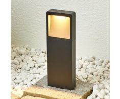 LED Außenleuchte "Leya" (Modern) in Schwarz aus Aluminium (1 flammig, A+, inkl. Leuchtmittel) von
