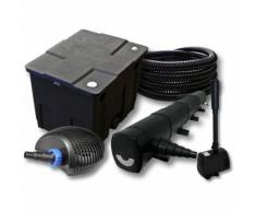 Filter Set für 12000l Teich mit 72W Teichklärer und CTF ECO Pumpe mit 20W 25m Schlauch Springbrunnen
