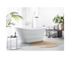 Badewanne freistehend weiß oval BUENAVISTA