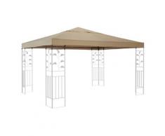 Ersatzdach für Blätter Pavillon 3x3m Pavillondach Sand Ersatzbezug