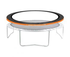 Orange Schutzmatten für Freistil Trampolin Ø 14FT - 430cm, hochwertig und wetterfest - Greaden