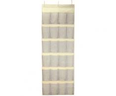 MSV Hängeaufbewahrung Wand Tür Organizer Hängeorganizer Hängeregal 24 Taschen