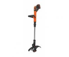Black & Decker STC1840EPC Easy Feed Li-Ion Akku Rasentrimmer inkl 18V/4,0Ah Akku und 2A