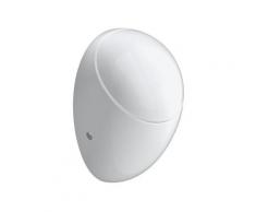 Laufen Alessi one Absauge-Urinal 1 Ltr., Version inkl. Löcher für Deckelmontage, ohne Fliege,