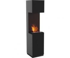 Kratki - Biokamin Ethanol Kamin Bioethanil Standkamin Kamin sierra Black Dekorativ 'Ohne Glas'