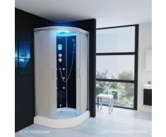 TroniTechnik Dampfdusche Dusche Fertigdusche Duschkabine Dampfsauna Eckdusche Komplettdusche