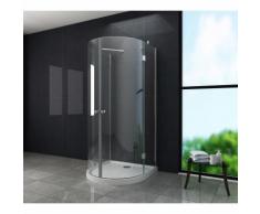 U-Duschkabine SOLUS 90 x 90 x 200 cm inkl. Duschtasse