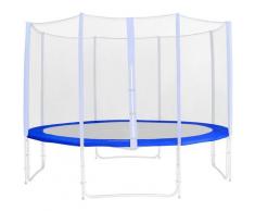 Sixbros. - Randabdeckung Blau für Gartentrampolin 3,70 M - Ersatzteil Federabdeckung PVC - RA-543