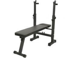 Hantelbank Multifunktions-Hantelbänke & Sit-ups Bank Klappbar bis 200 kg schwarz
