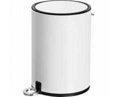 Kosmetikeimer aus Stahl 3L, Badezimmer Mülleimer mit Softclose, Badeimer mit ABS-Deckel und