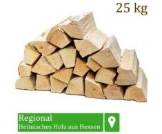Flameup - Brennholz Kaminholz Holz 25 kg Für Ofen und Kamin Kaminofen Feuerschale Grill Buche