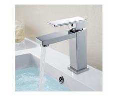 Auralum Wasserhahn Bad Waschbecken Armatur Badarmatur Waschtischarmatur Waschbeckenarmatur