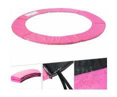 Trampolin Randabdeckung Umrandung Randschutz Federabdeckung 457 cm Pink - Pink - Arebos