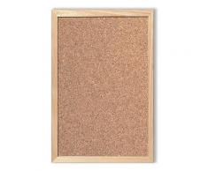 Decosa Pinnwand mit Rahmen, 600 x 400 x 15 mm - 10 Stück