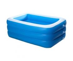 Manta - Aufblasbarer Schwimmbecken Outdoor Schwimmbad Planschbecken Familien-Pool - 260x170x61cm