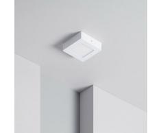 Ledkia - LED-Deckenleuchte 6W Eckig 120x120 mm Neutrales Weiß 4000K - 4500K - Neutrales Weiß 4000K