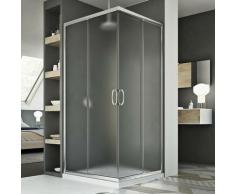 Junior Duschkabine 100x70 CM H185 Strukturglas