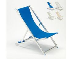 Strandstuhl Meer Swimmingpool Aluminium Riccione | Blau