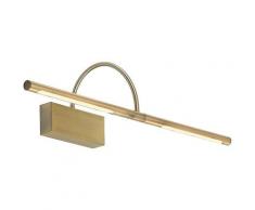 Lucande - Fehmke LED-Bilderleuchte, messing antik - messing antik