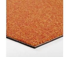 Bricoflor - Teppichfliesen |Schatex True Colours '2133 Orange' | Handmuster 15 x 15 cm - Orange /