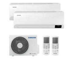 Samsung Klimaanlage Dual Split CEBU 9000+9000BTU WIFI-Fu-R32, A++