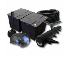 SunSun Filter Set für 60000l Teich mit 72W Teichklärer und 100W ECO Pumpe 25m Schlauch Springbrunnen