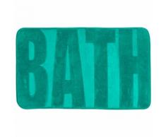 Badteppich Memory Foam Bath, Emerald Green Duschmatte Frottier Matte Badematte WENKO