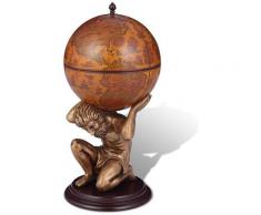 Globus-Bar Atlas 42×42×85 cm