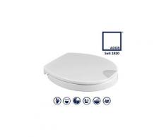Adob - Novara Plus Duroplast wc Sitz Erh??hung 5 cm mit Absenkautomatik, bis 200 kg belastbar