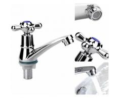 Einhand-Waschtischarmatur, Kaltwassermischer-Hahn, Kaltwasserhahn, Waschbecken-Wasserhahn,