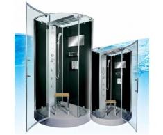 AcquaVapore DTP6037-8302 Dusche Dampfdusche Duschtempel Duschkabine 80x80 11194 --> JA mit 2K