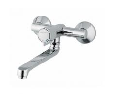 Idral 08135 Einhand-Selbstschlußmischer für Waschtisch für Zweiloch-Wandmontage | 140mm