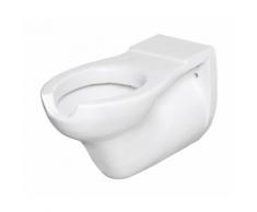 Idral Wand-WC serie EASY in Keramik mit Bidet-Öffnung cm 75 10272 | weiß