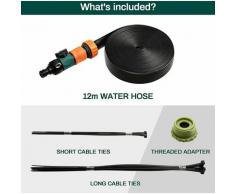 Trampolin Sprinkler Wasserpark für Kinder, Trampolin Wassersprinkler Outdoor, Trampolin Zubehör 12m