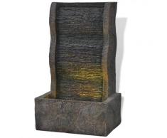 Zimmerbrunnen mit LED-Licht Polyresin - Vidaxl