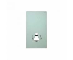 Geberit Monoilth Sanitärmodul für Wand-WC 101 cm Glas mint / Aluminium