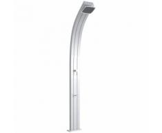 Solardusche mit Fussbrause Inox lackiert cm 26x12x224 ARKEMA DESIGN - prodotto made in Italy