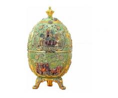 Faberge-Ei, Faberge-Ei Kaiserliches Faberge-Ei Osterei Handbemalte Emaille-Faberge-Ei-Box