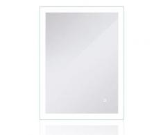 LED Badezimmerspiegel 70*50cm Badspiegel Wandspiegel Lichtspiegel Anti-Beschlag