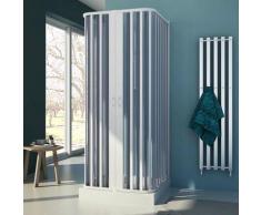 3-seitige Duschkabine in PVC 80x100x80 CM H185 mod. Nova