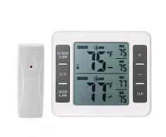 Happyshopping - Drahtloses digitales Kühlschrank-Thermometer Akustischer Alarm