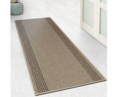 Teppich-Läufer auf Maß Natura Sisal-Optik Beige 80x100 cm - Beige